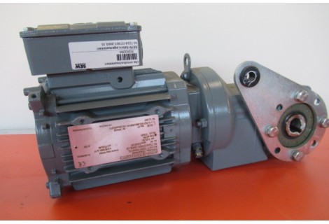 137 RPM 0,25 kW Asmaat 20 mm  IE3. UNUSED 